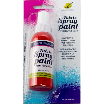 Pittura per Tessuto Spray - Rosso ciliegia