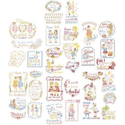 La grande histoire des messages brodés : 33 motifs