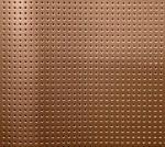 Supporto vinilico traforato laccato - Oro Rame