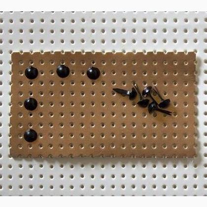 Borchiette decorative - Nero