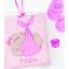 Fiocco Nascita Orso - Rosa