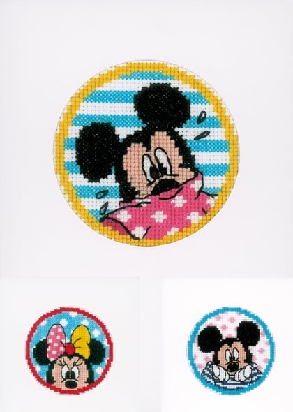 Biglietti d\'auguri - Minnie & Mickey - Set di 3