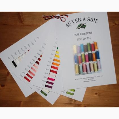 Cartella colori Soie Gobelins, Soie Ovale