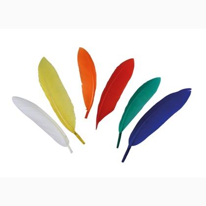 Piume colori assortiti