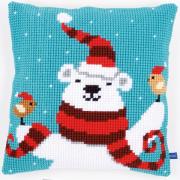 Cuscino: Happy Christmas Bear