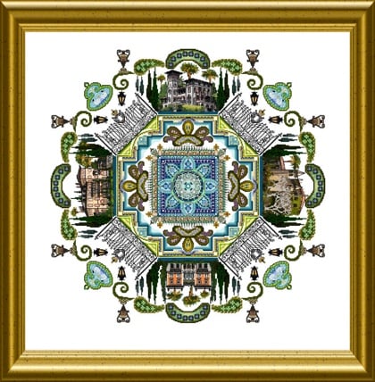 Lake Como Mandala