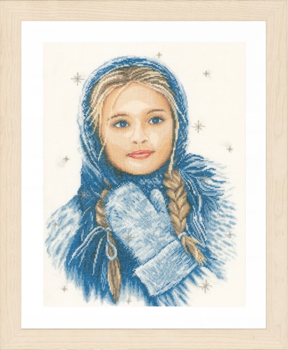 Fille en hiver