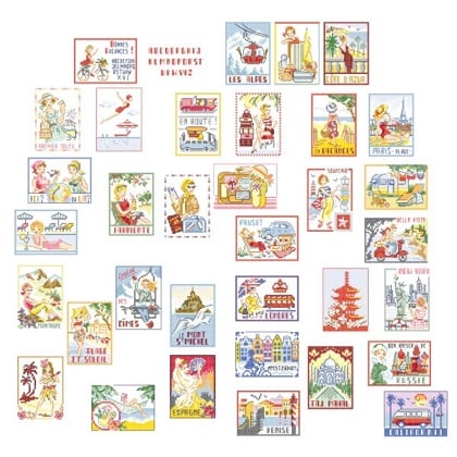 La grande histoire des Vacances Vintage : 34 motifs