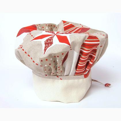 Cappello da cuoco - Buon Natale da DMC - Per la cucina - Ricamabili ... Cappello da cuoco - Buon Natale da DMC - Per la cucina - Ricamabili ...