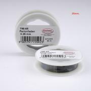 Filo di nylon 0.35mm. Nero