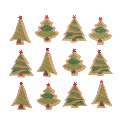 Set Decorazioni - 3D Trees