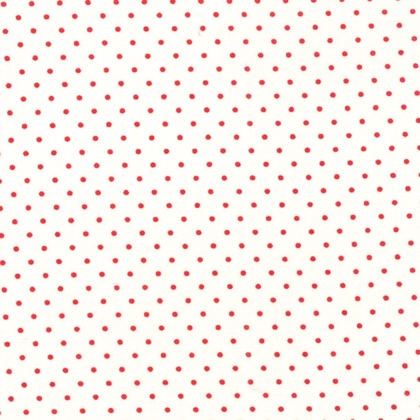 Essentially Yours White Red 45x110cm.