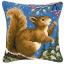 Cuscino: Scoiattolo in inverno