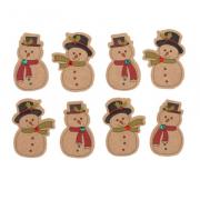 Set Decorazioni - 3D Snowmen