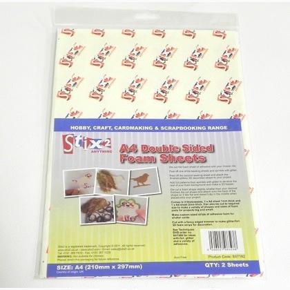 Fogli adesivi gommapiuma da Stix2 - Fogli Materiali Vari - Decorazioni,  Carta, Colori - Casa Cenina