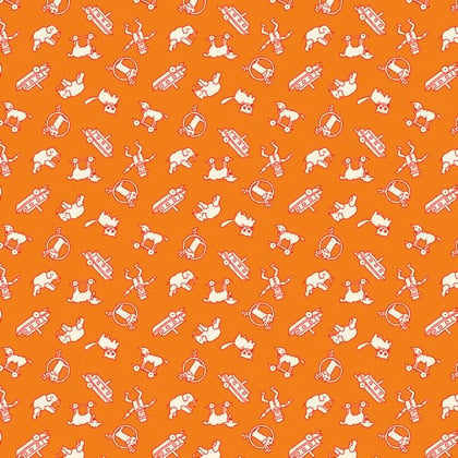Toy Chest 3 - Toss Orange 45x110cm.