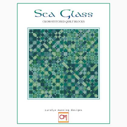 Sea Glass (Cross Stitched Quilt Blocks)