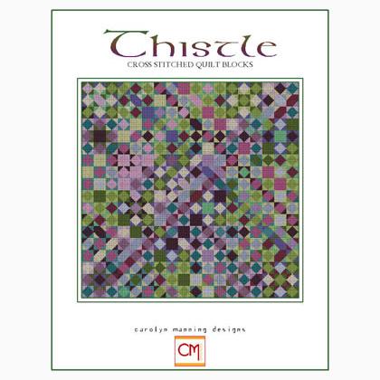 Thistle (Cross Stitched QuiltBlocks)