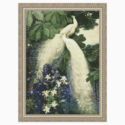 White Peacock Garden