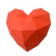 Cuore rosso - Kit Papercraft