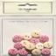 Stars - Bottoni in legno - 15 mm - Rosa