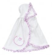 Mantellina bagno Cuore - Rosa