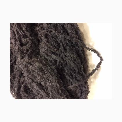 Licorice Eyelash Chenille