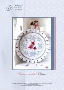 Blumenrondell blau