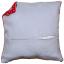 Dorso cuscino 45x45 con zip - Grigio