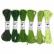 Soie d'Alger - Pack 6 tonalità - Verde
