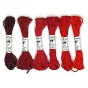 Soie d'Alger - Pack 6 tonalità - Rosso