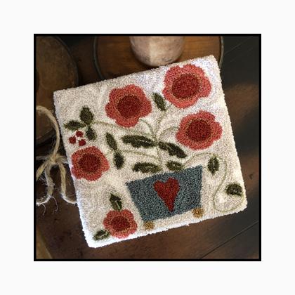 Potted Posies Punchneedle