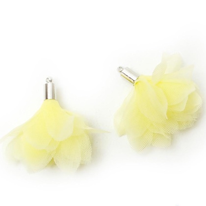 Pompon petali - Giallo