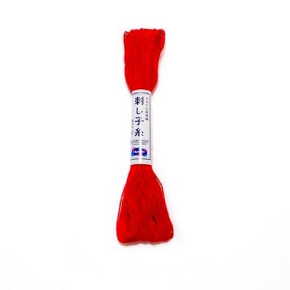 Filo per Sashiko rosso