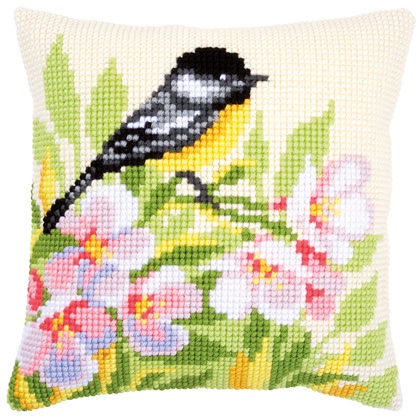 Cuscino: Tetta e Fiori