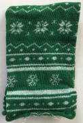 Tubolare Elastico - Nordico - Verde/Bianco - 30x8cm.