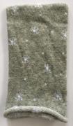 Tubolare Elastico - Fiocchi di Neve - Bianco/Grigio - 30x8cm.