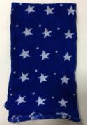 Tubolare Elastico - Stelle - Blu/Bianco - 30x8cm.