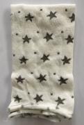 Tubolare Elastico - Stelle - Grigio/Bianco - 30x8cm.
