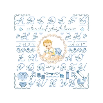 Petit ABC « Bébé » bleu
