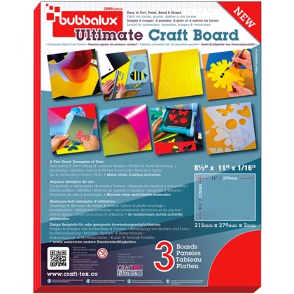 Foglio rigido Bubbalux - Rosso