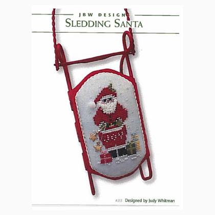 Sledding Santa