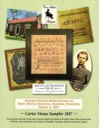 Carter House Sampler 1817