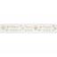 Nastro Metallic Prosecco Ho Ho Ho 15mm - Bianco/Oro