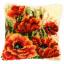 Cuscino Poppies