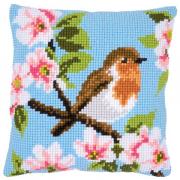 Cuscino: Robin & blossoms