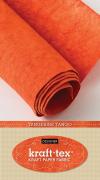 Tessuto carta similpelle Kraft-tex® - Mandarino Tango