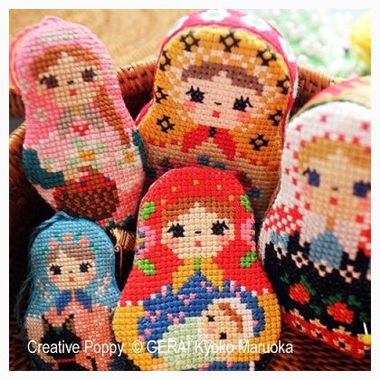 Matryoshka Needlework Set II