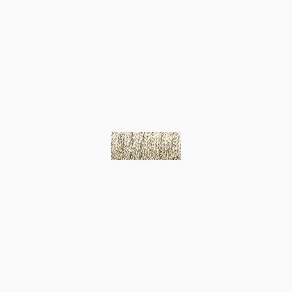 017HL White Gold High Lustre Kreinik Ribbon (1/16\")