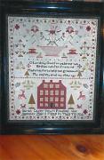Sarah Casey Unwin 1848 Sampler